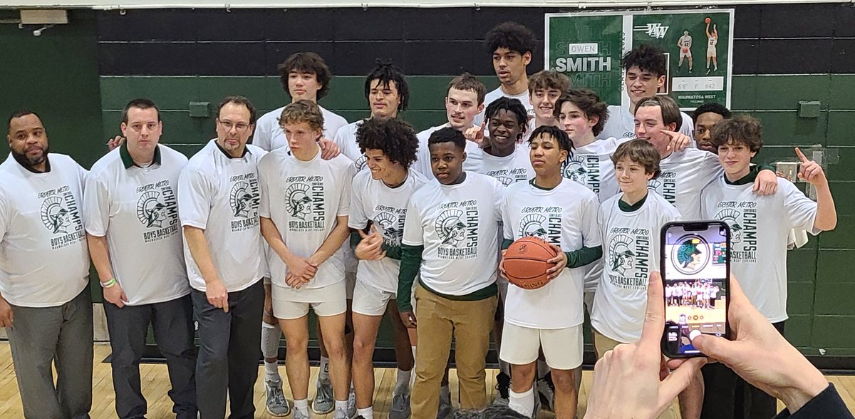 GMC CHAMPIONS. Great night <a href="/TWTrojans/">Tosa West</a> <a href="/TosaWestHoops/">Tosa West Boys Basketball</a>