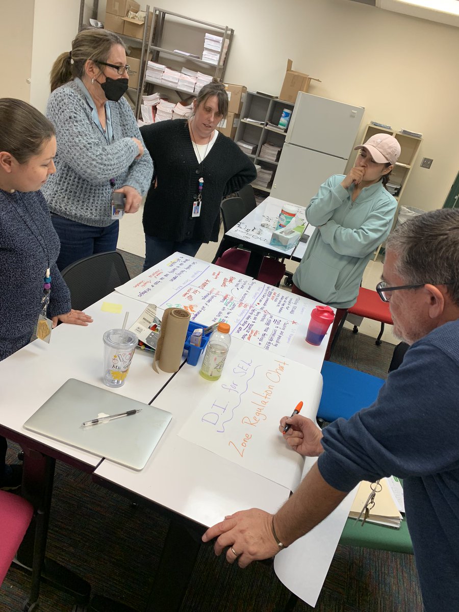 ChamizaConejos's tweet photo. Chamiza Staff dug a bit deeper into Social Emotional Development this week. Collaborating and sharing strategies on how to teach and differentiate among our students. Such an amazing team of educators! #Leadwithkindnessandpassion #socialemotionallearning https://t.co/MMafKQZ5qy