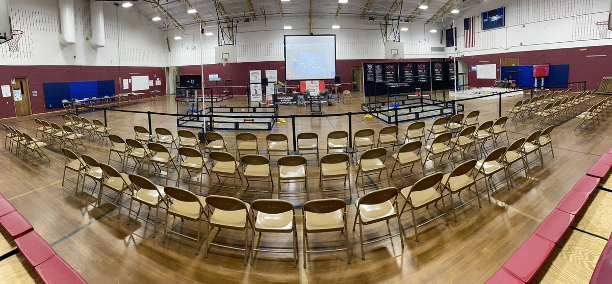 hzr929's tweet photo. We are excited to host the 2023 VEX VRC Maryland Middle School State Championship  tomorrow! click on the results tab for live scores at https://t.co/ZVtjg89OCE
And follow along with our livestream at our YouTube channel at https://t.co/wK3xuNP74K Click ‘live’  #ctemonth2023 https://t.co/l8YdYp6VSJ