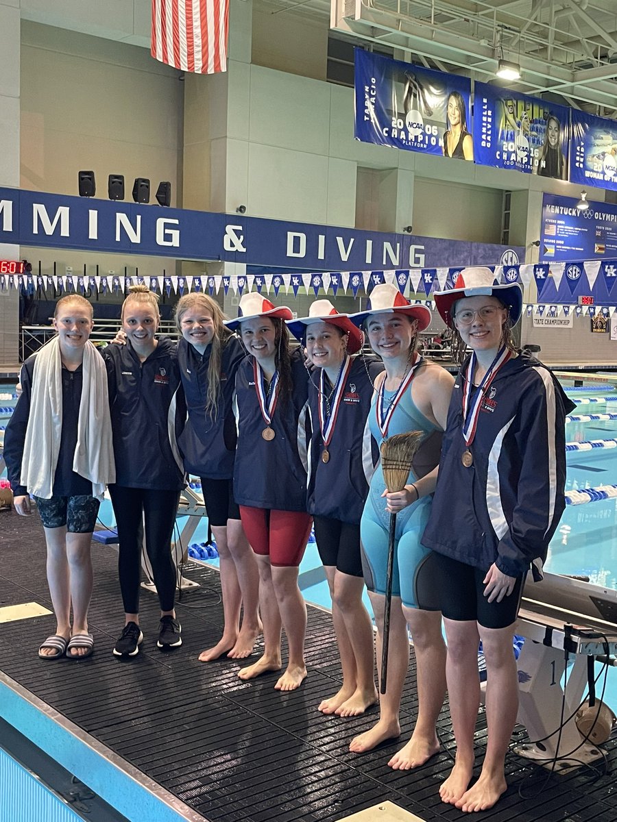 Girls State Swim | Girls finish 10th in the team competition, an incredible effort from our girls‼️

Congratulations <a href="/aquacru/">SHDHS AquaCru</a> 🎉

#GoCru⚔️