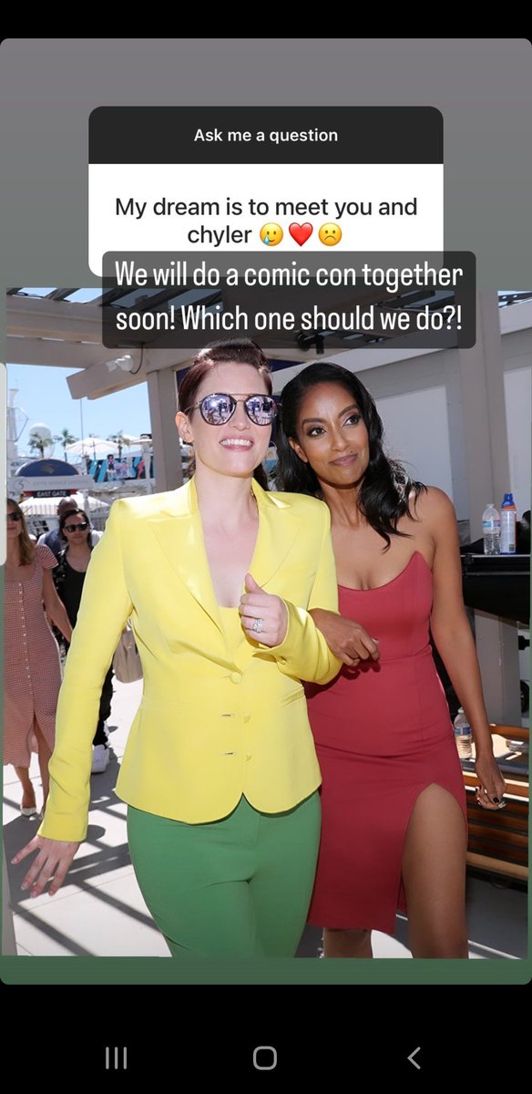 Well the easy answer to this is @starfuryevents @AzieTesfai @chy_leigh Please! 🙏🥰