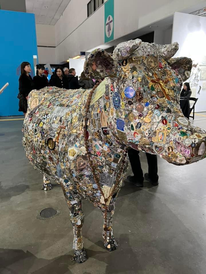 jasonostro's tweet photo. @Dvyntwoman @joeyfeldman @LaurenceFuller Not showing this year, but some beautiful pieces in the show.  Gabba has a show in Berlin in April though :) https://t.co/Qu0mOK2eKD