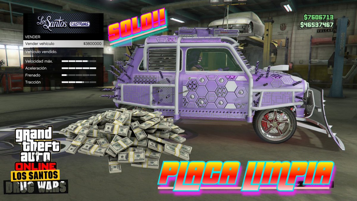 goldspider67214's tweet image. 🔥#SOLO MILLONARIO #DUPLICAR #PLACAS #LIMPIAS $3.8M. c/ 5 MINUTOS GTA5 ON... youtu.be/OcoXFebCczQ a través de @YouTube