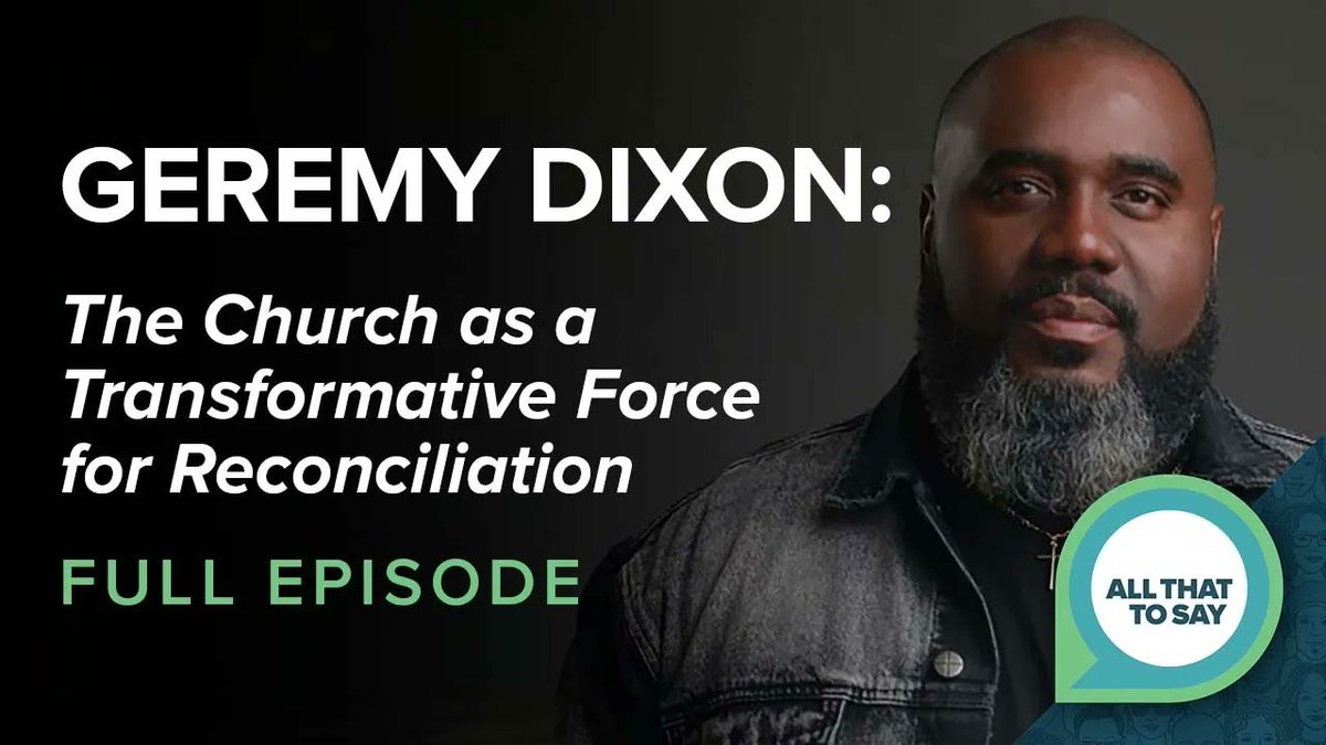 AllThatToSay's tweet photo. #BlackHistoryMonth #FBF: Lead pastor of @centerofhopela, @geremydixonla talks frankly about why the church at large has lost the trust of the community &amp; how it might gain it back through #reconciliation. WATCH: https://t.co/nZe3WIJ7jq  or LISTEN: https://t.co/GhrjNVcnFg #Podcast https://t.co/QD488Bob6M