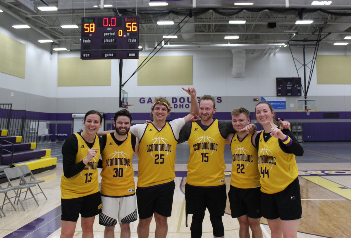 oconschools's tweet photo. The #StaffvsStudent Showdown Week at OHS came to a finale with a basketball game. Both teams started the game with their points accumulated through the week and had a hard fought battle, it was electric to watch! Congrats to both teams on a great match! #OconPride #OconDriven https://t.co/4aztqcv57y