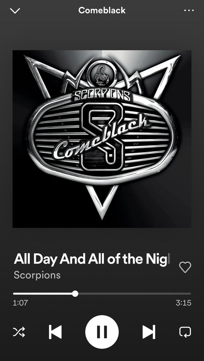 marka999's tweet photo. “ . . . . the only time I feel alright
is by your side . . . . ”

All Day And All Of The Night
@TheKinks 
@scorpions 

#SongOfTheDayMA
#day1003 https://t.co/zSQ2hpVmHP