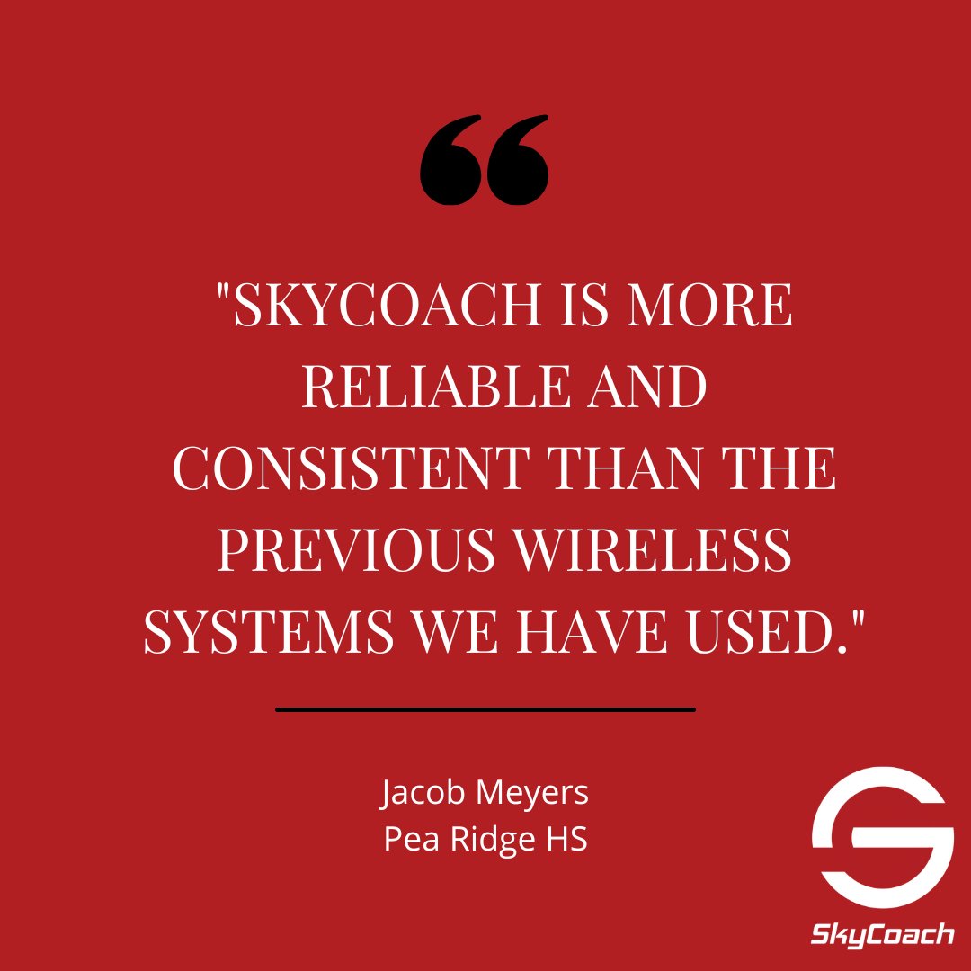 Sky_Coach's tweet image. We don&apos;t like to call out the competition... but we will let our coaches do it for us! #reliable #wirelesssystem #sidelinereplay