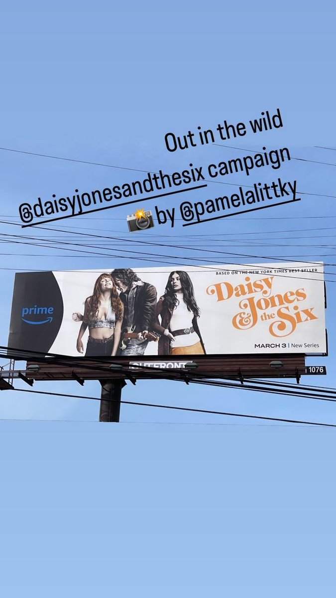 Daisy Jones and The Six Updates on Twitter "more daisy jones & the six