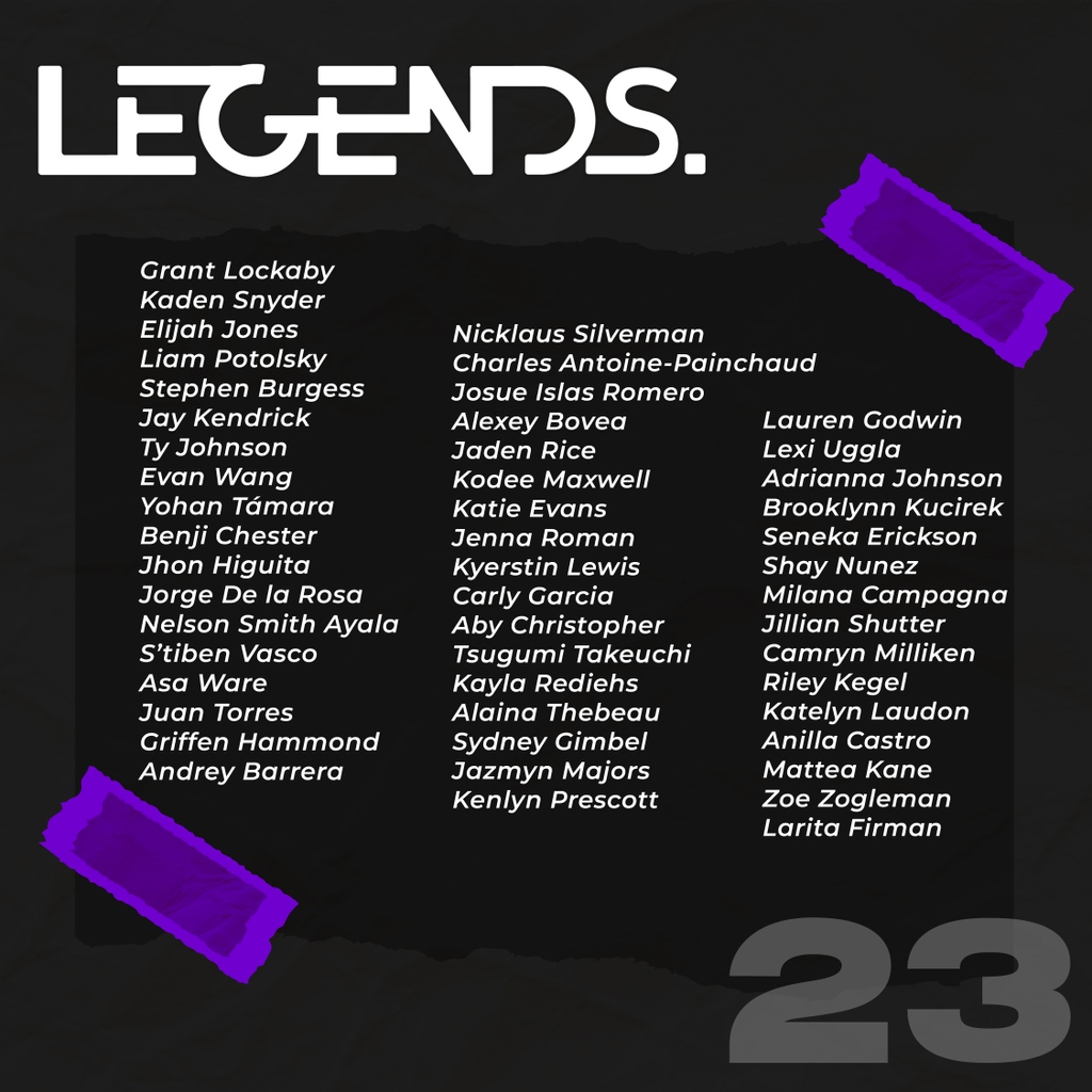 Nfinity's tweet photo. Ladies and Gentlemen... OUR 2023 NFINITY LEGENDS!! ๐ โพ
A huge congratulations to all of these insanely talented athletes! You are truly the best of the best and we are so fortunate to have you apart of the Nfinity Family!!
#NfinityLegend #NfinityLegend23 #whatwinnerswear https://t.co/mSfTgE8b6h