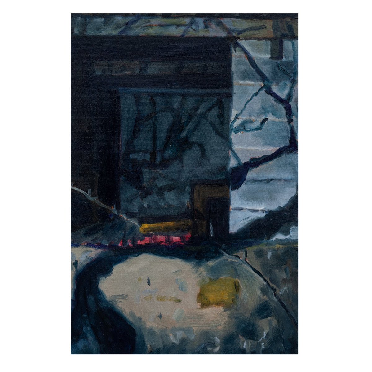 #paintingoftheday Projected Shadows, 2013 oil on canvas 33x22cm