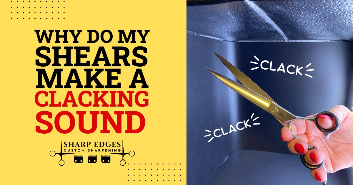 sharpedges03's tweet photo. Have you ever wondered why your shears make a clacking sound when you use them? I hope this helps 😁

#SharpEdges #DogGroomingShears

https://t.co/7o7ahiQUpQ https://t.co/g4d0DtJD2O