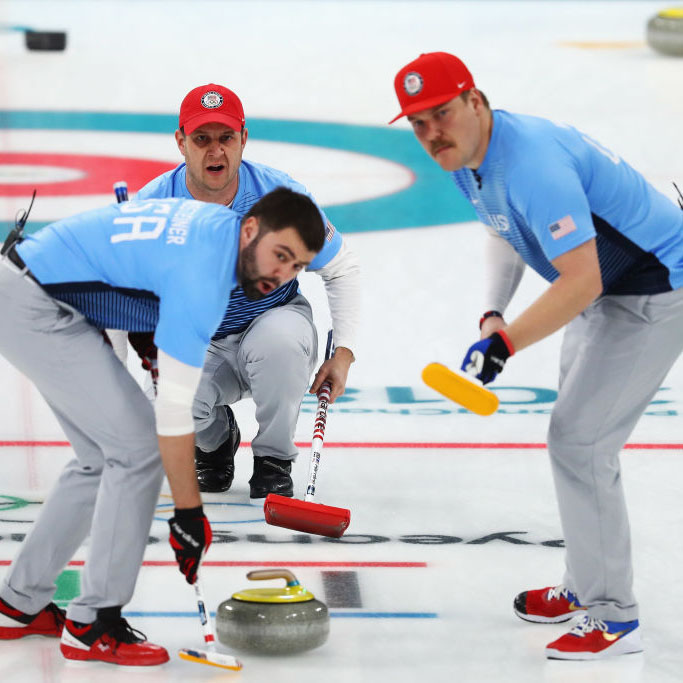 FLASHBACK FRIDAY to some memorable moments from the 2️⃣0️⃣1️⃣8️⃣ PyeongChang Winter Games‼️ ❄️ @AndrewKurka overcoming injuries to securing 🥇 🛷 @mazdzer's HISTORIC 🥈 🏂 @bren_hucks' GOLDEN moment 🥇 🥌 @TeamShuster's EPIC comeback 🥇 @GettySport #teamusa #athletevoice