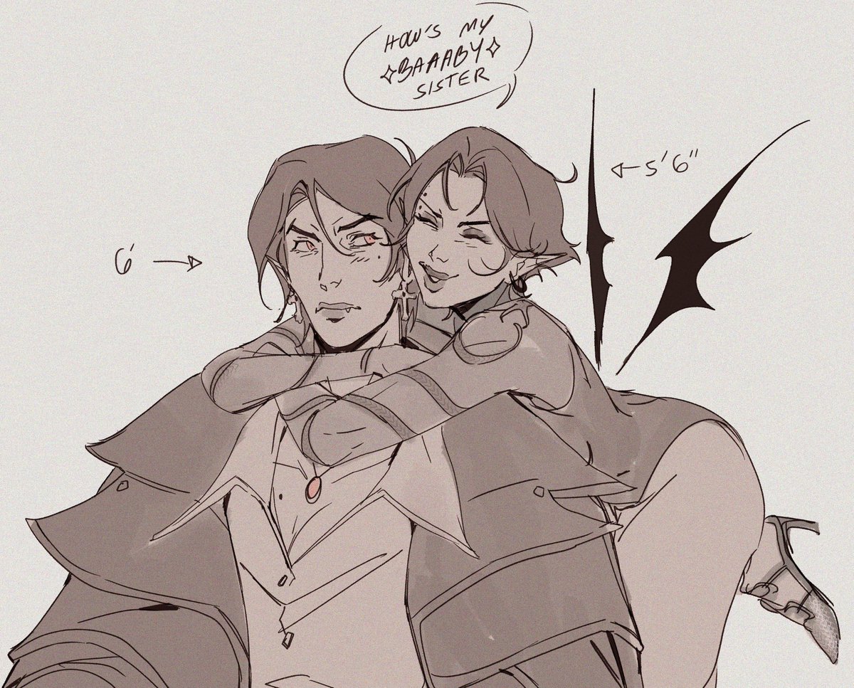 ty guys for the clara lov <3 
bonus: she loooves her 'little' sis