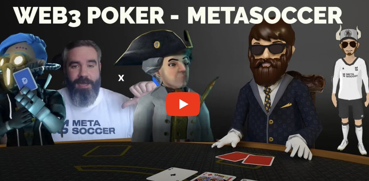 We love seeing new faces at the tables

Check out <a href="/FootballGaze/">Football Gaze</a>'s excellent video of him hopping in and trying out ICE Poker with his new <a href="/MetaSoccer_EN/">MetaSoccer</a> skin

Watch below: