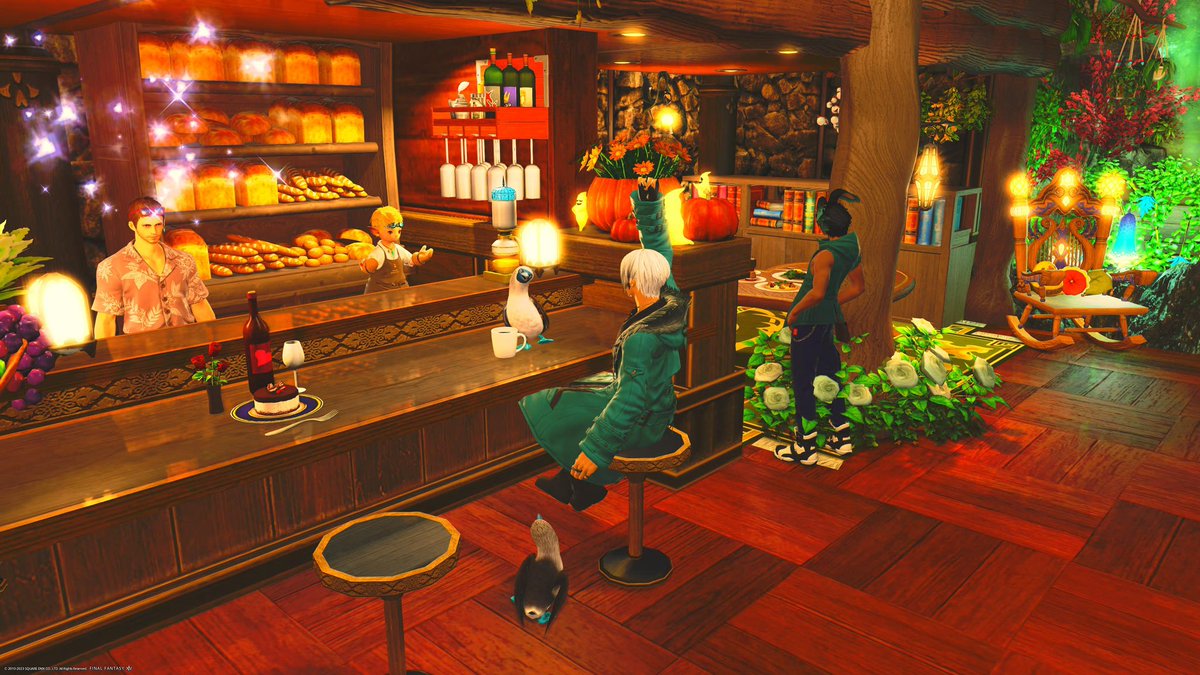 utya20's tweet photo. 昨日プレオープンされたCafe&amp;Studio山猫亭さんに遊びに行って来ました😊
お二人に久々にお会い出来て嬉しかったです❗️
まなさんの「本体⁈」には笑いましたw
今日、仕事でしたので早々に戻るつもりでしたが結果時間いっぱいまでお邪魔してしまいました。
楽しい時間をありがとうです😊
#FF14_山猫亭 https://t.co/GoyBEhUw8U