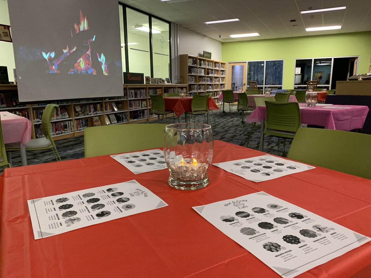 HattieGarrow's tweet photo. Shoutout to @stephyoung757 and @kypatton for inspiring us at the @VAASL conference! #booktasting @OfficialSHSPack @PackerLibrary https://t.co/kGOVI5nj1L