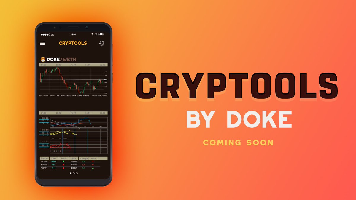 DokeERC's tweet photo. #CRYPTOOLS. Itβs time $DOKE launched its own listing tool accessible to every project on every chain free of charge. https://t.co/SqQ4OXgf9X