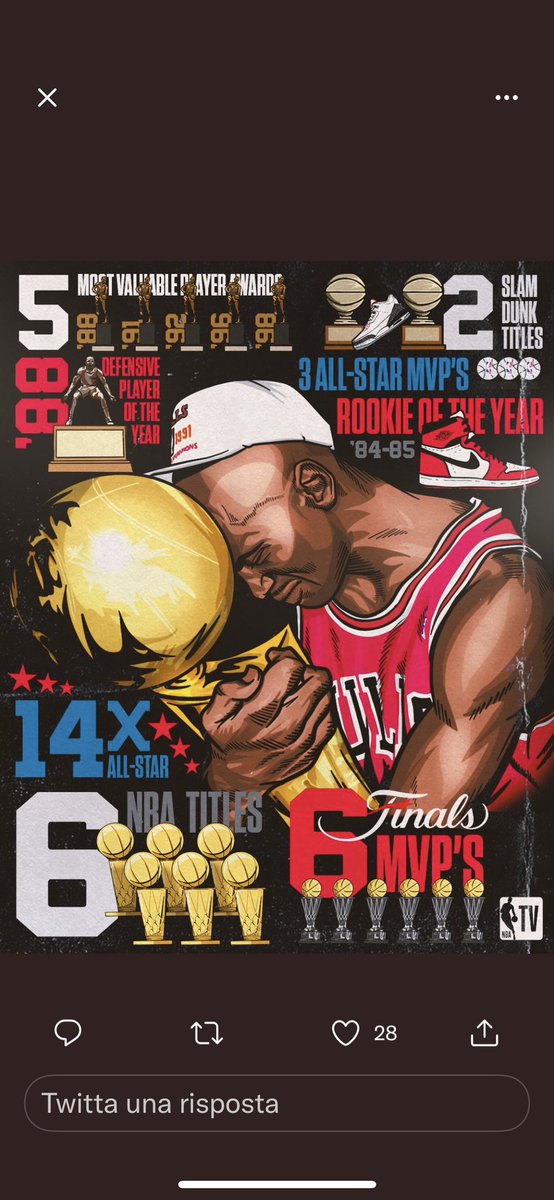 DoylDuilio's tweet photo. @NBATV @NBAonTNT #MJ60
@Inter https://t.co/OaZv9fMv4t
