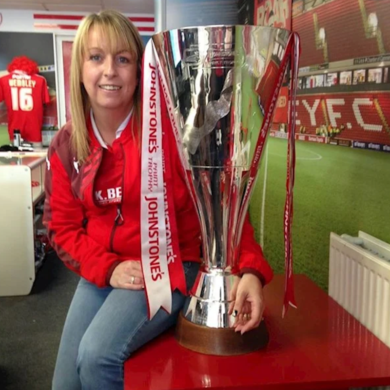BarnsleyFC's tweet photo. 🙏 We're all with you, Beth.
