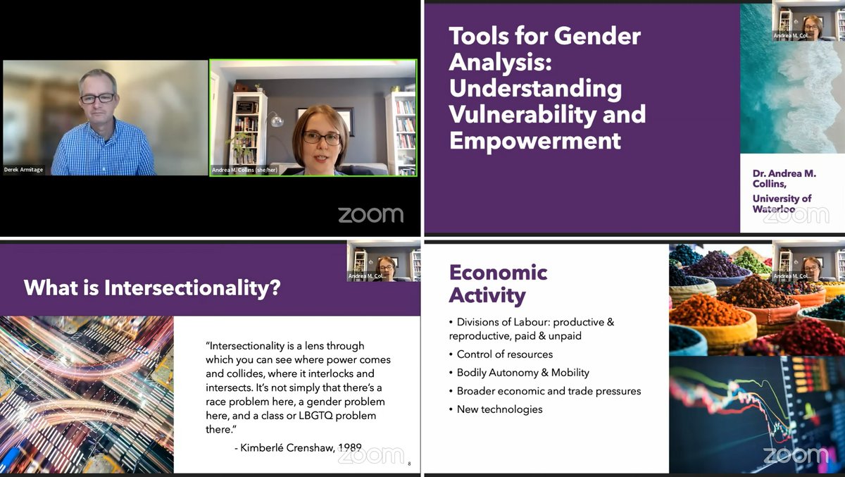 🔶 An empowering talk 🎙️ by Dr. Andrea M. Collins on "Tools for #Gender Analysis: Understanding #Vulnerability and #Empowerment" 💪
 
👉 Catch it all here if you missed it:  youtube.com/watch?v=6oRJTY…🎏

#ThematicWebinar #SSF