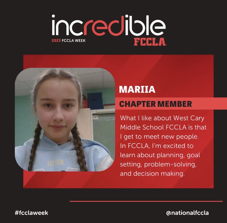 North Carolina FCCLA tweet media