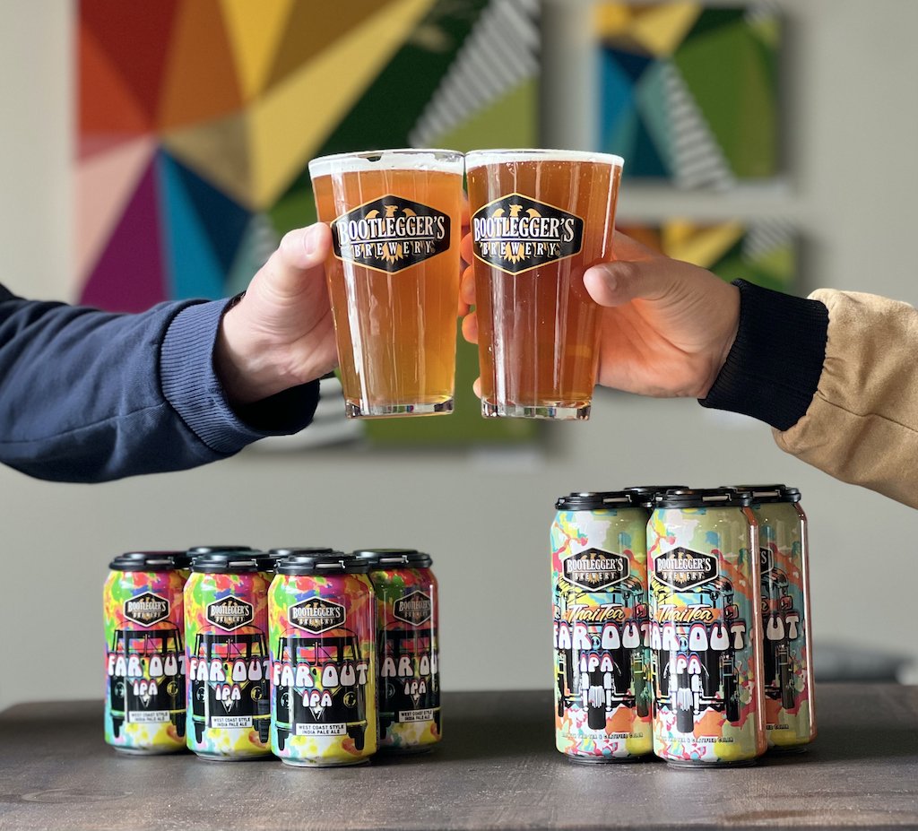 Happy Far Out Friday, the perfect day to enjoy one of our Far Out IPA’s! #craftbeer #craftbeers #craftbeerpics #drinkcraftbeer #craftbeerlovers #craftbeerenthusiast #beerstagram #drinklocal #beer #beertogo