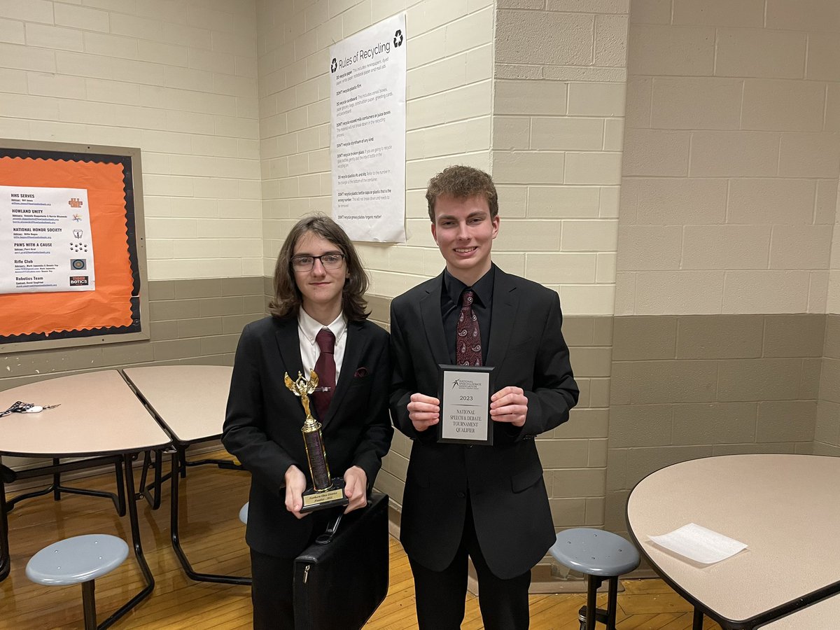 NHSpeech's tweet image. NSDA Northern Ohio Congress Results! Congrats to Kyle Whittaker 1st in Senate and a National Qualifier! Shout out to Noah Young 3rd in House and 1st Alternate to Nationals! Congress Team finished 2nd in Sweeps.