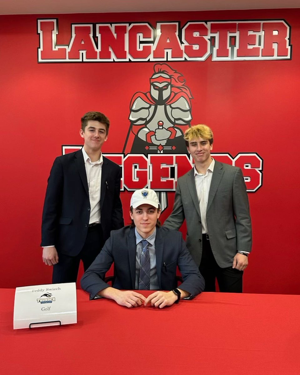 I’m excited to sign to play golf at NCCC⛳️🔵⚪️🟡