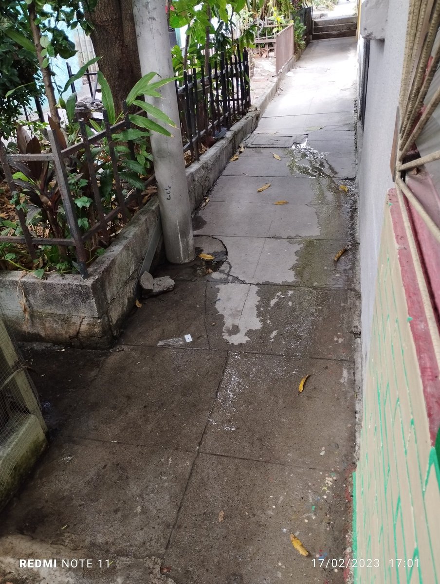 LayneStaley87's tweet photo. @ANDASV hay una fuga de agua en la Colonia bosques de Prusia, pasaje El Almendro, es necesario que atiendan este caso antes de que el poste colapse y cause daños materiales https://t.co/FfzF7sgH0q