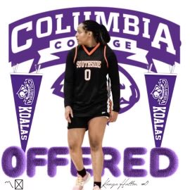 Blessed to receive an offer from Columbia College !! 💜<a href="/CarolinaHawks81/">Coach Neal</a> <a href="/Coachlancep/">Coach Lance</a> <a href="/Coach_MLParks/">@Coach_MLParks</a> <a href="/NaJariusG/">NaJarius</a> <a href="/KoalaWBB/">Columbia College WBB</a> @CarolinaGHoops