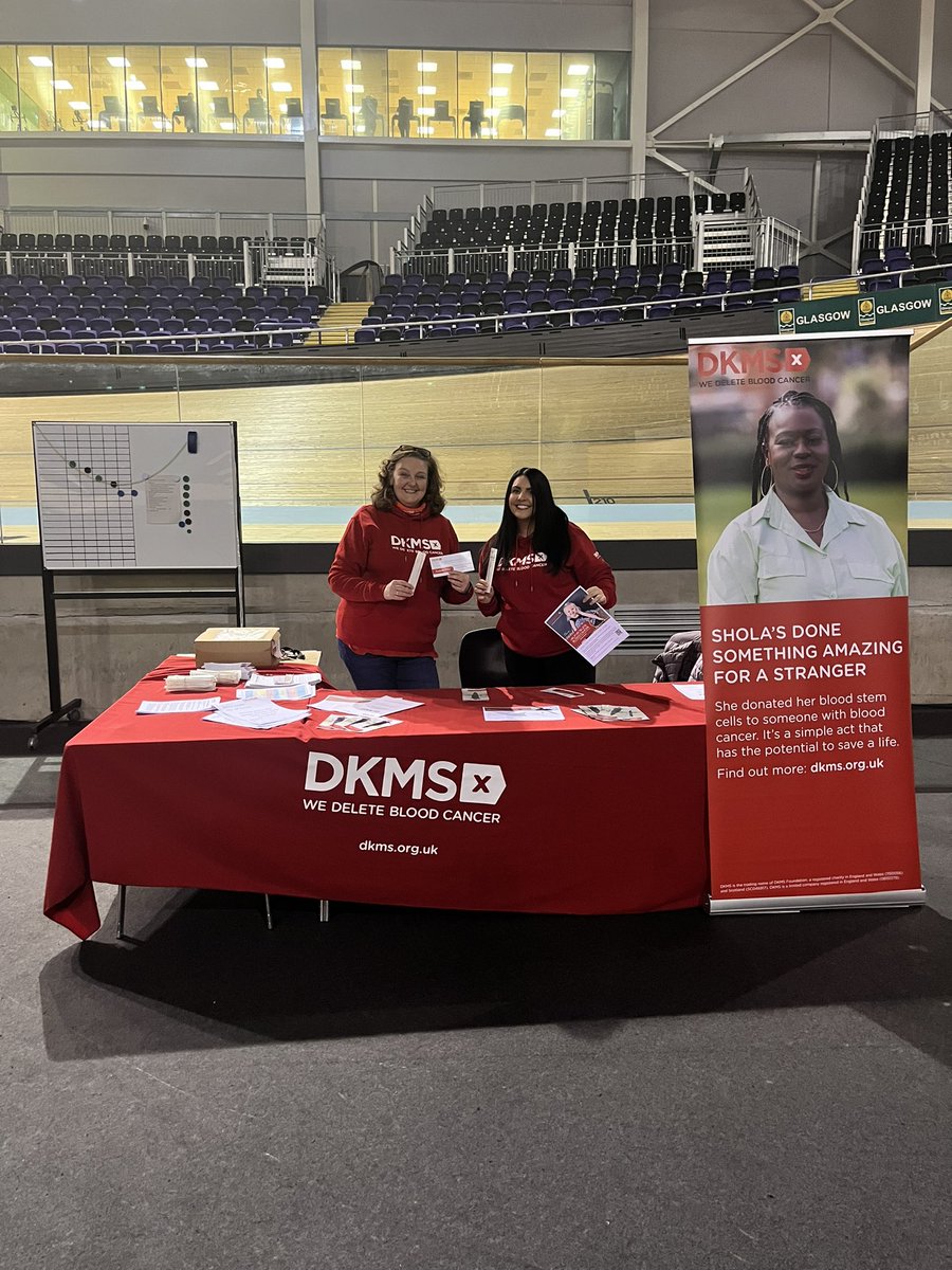 cribbotheraj's tweet photo. Great night registering new donors for @DKMS_uk @DKMSScotland  #deletebloodcancer @EmiratesArena #chrishoyvelodrome ❤️ #bealifesaver #dkmsuk https://t.co/ZGtanMdIGM