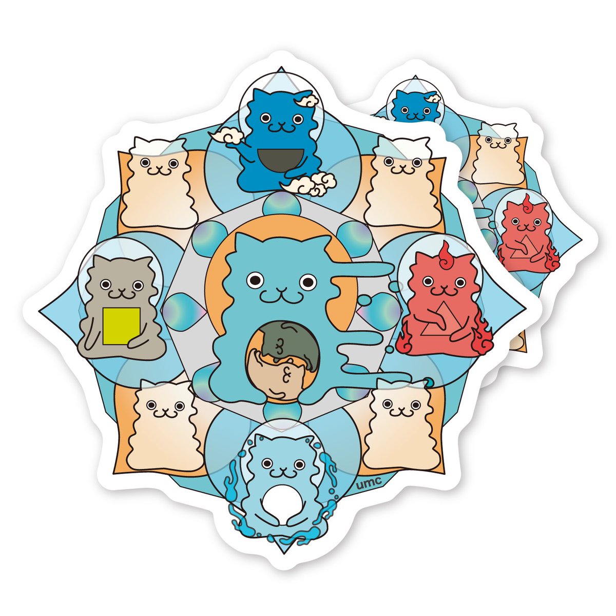 umuco_digital's tweet photo. 即日完売となっておりました猫曼荼羅クリアブロックとステッカー、足利市立美術館に入荷しました😺
この週末にご来場の方はミュージアムショップもぜひチェックしてみてくださいね〜😻🐾
#umc #LLAC https://t.co/dluDBwvqtm