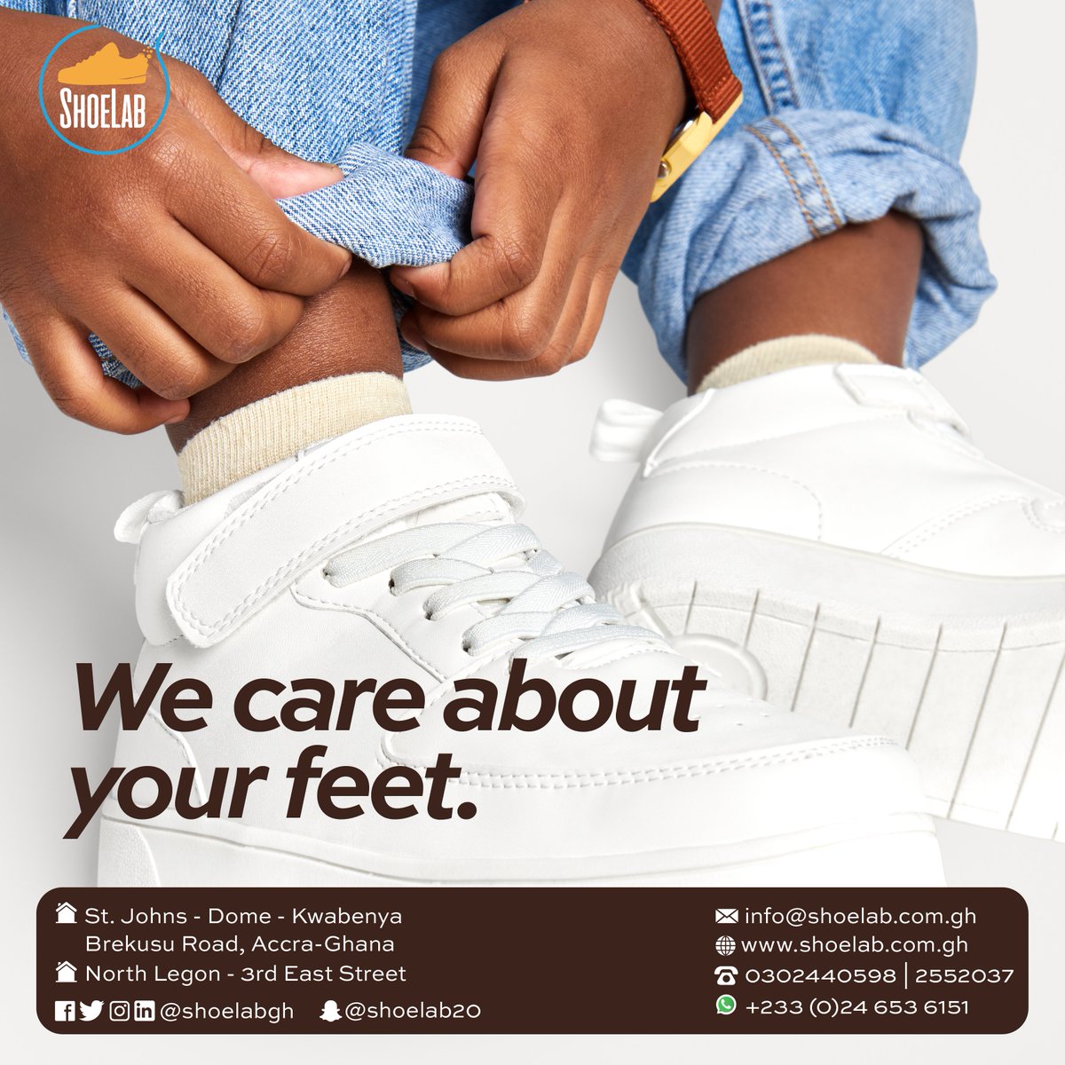 shoelabgh's tweet photo. WE CARE ABOUT YOUR FEET!
#shoelabgh #shoelabgh #gh #cleanshoe #washme
#cleansole #cleaning #service #WashME #shoeshop
#accra #locateme📍#shoes #gh
Call us on:
0302440598
0302552037
WhatsApp us on:
+233(0)24 653 6151
Visit our website:
https://t.co/NdRT0aIV1c https://t.co/RCuCq3KpvJ