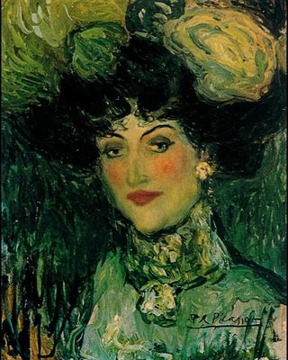 HafedhHemayed's tweet photo. « Femme au chapeau à plumes » 1901
.
#pablo #picasso #pablopicasso #Womanwithfeatheredhat #Impressionism #Earlyyears #portrait #cubism #postimpressionism #neoclassicism #surrealism #artofinstagram #onlinemuseum #artgallery #painting #drawing #artcollection #picassocollection https://t.co/czMgabPyG3
