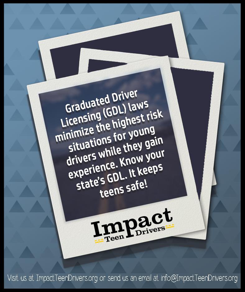 whatslethal's tweet photo. Graduated Driver Licensing (GDL) laws minimize the highest risk situations for young drivers while they gain experience. Know your state’s GDL. It keeps teens safe! 

#ParentsOfTeens #TeenDrivers #GDL #GraduatedDriversLicense https://t.co/cH0cCiqh2k
