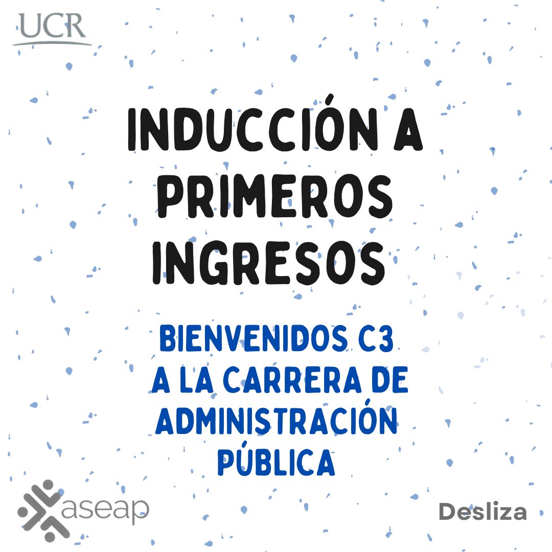ASEAPUCR's tweet photo. Inducción a primeros ingresos, bienvenidos a la carrera de Administración Pública. Les deseamos muchos éxitos en su carrera. https://t.co/eLTmPqZKCX