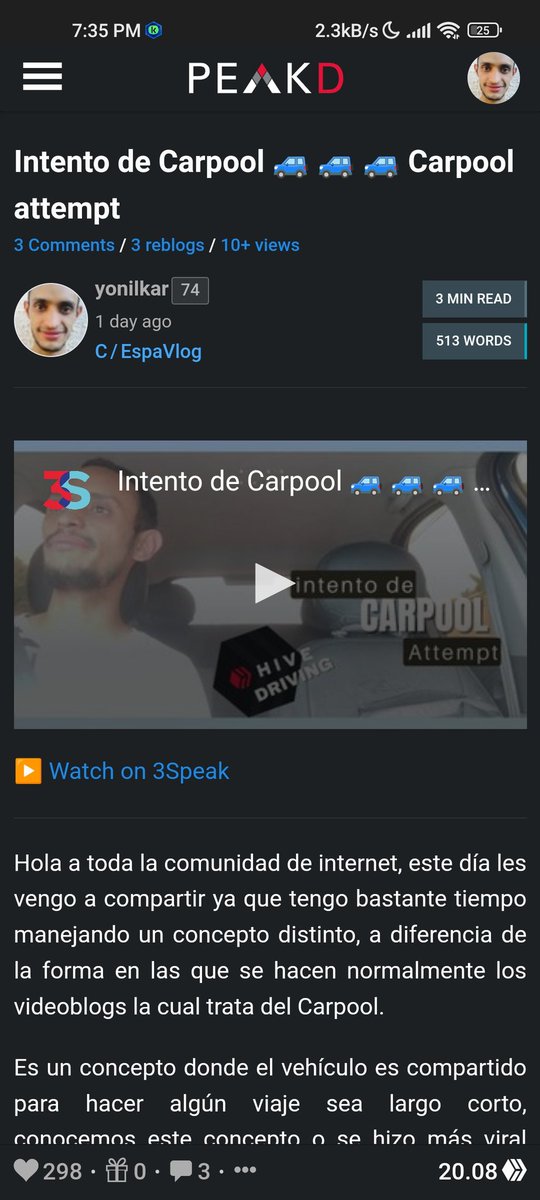 Yonilkar777's tweet photo. ¿Quien quiere ser la primera víctima en el Carpool?

#Hiive Driving Carpool 

No sé aceptan bolsas. https://t.co/hBvq80Qkwt