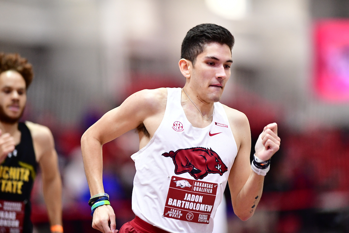 2023 Arkansas Qualifier

Men's 800m

3) 1:48.66 Ricardo Banks
4) 1:49.39 Ethan Carney [PR]
13) 1:54.22 Jadon Bartholomew
