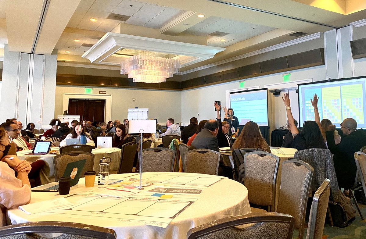 And it’s a wrap! We spent the morning of #LLconference2023 with our partners at <a href="/linked_learning/">Linked Learning Alliance</a> <a href="/EdTrustWest/">EdTrust-West</a> <a href="/clporg/">CareerLaddersProject</a> making sense of this amazing opportunity to align efforts to maximize the💰the state is currently pouring into our K-16 ed system. #coherence #studentsuccess