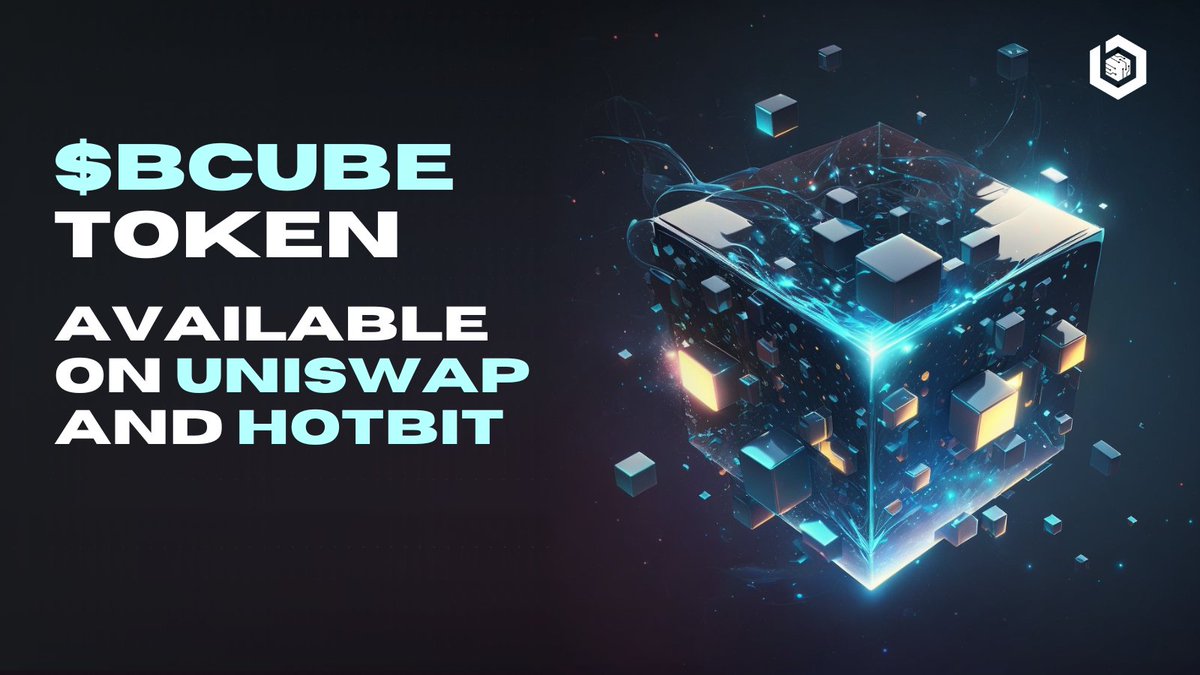 Bcube_Tibi's tweet photo. @eliz883 That's easy! It can only be $BCUBE ๐
The best #AI crypto trading platform is #BCUBE powered by @Bcubeai #Web3StrongerTogether #1stVirtualSummit #Airdrop https://t.co/XafwOVyzEi