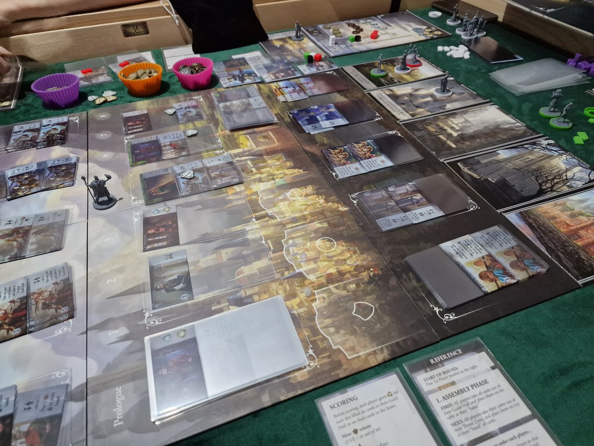 TheBrokenMeeple's tweet image. YAY, WE FINALLY GOT EDGE OF DARKNESS BACK TO THE TABLE! And now it&apos;s set up so I can play it solo tomorrow!! Had to check my maths though as the scoring came down to the wire...... Literally.....

@alderac @JohnDClair #wemakefun