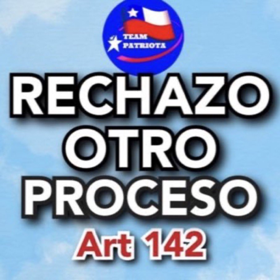 @ClaudioCrespoG #RechazoOtroProceso