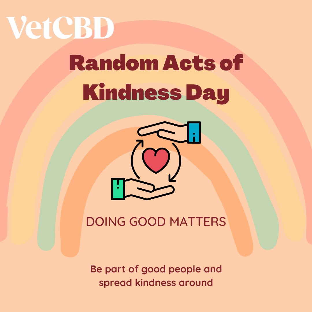 Today is the perfect opportunity to spread some positivity and make someone's day a little brighter. Let's all do our part to spread some love and make the world a better place, one small act of kindness at a time. #RandomActsofKindnessDay #SpreadLove #MakeADifference