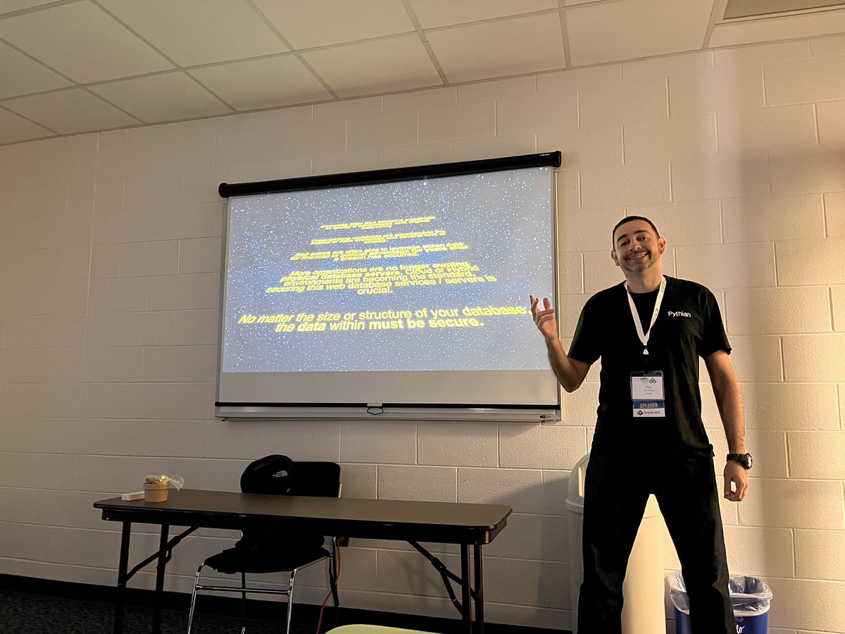 rsalazar_ace's tweet image. Thanks @RMOUG_ORG for having me in this great event 🙏🏼 and thanks @oracleace to allow me be part of this amazing community 🙌🏼  #pythianlife