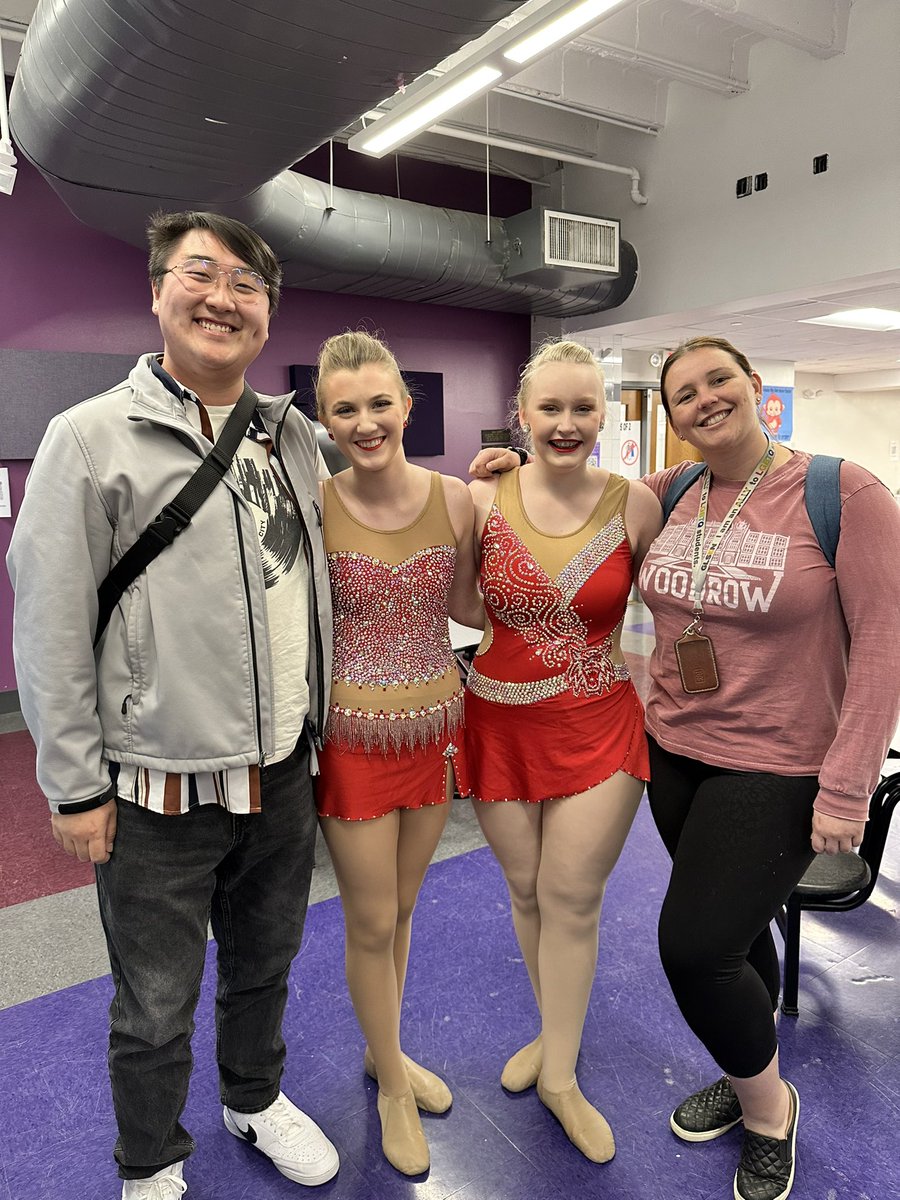 stillfightinit's tweet photo. Very proud of these girls! Both earned a superior rating and will be advancing to state in May! You are amazing. Congrats girls! #twirlers #wwhs #wwhsband #gored #soloandensemble #superiorrating https://t.co/wZJ7UsJOU6