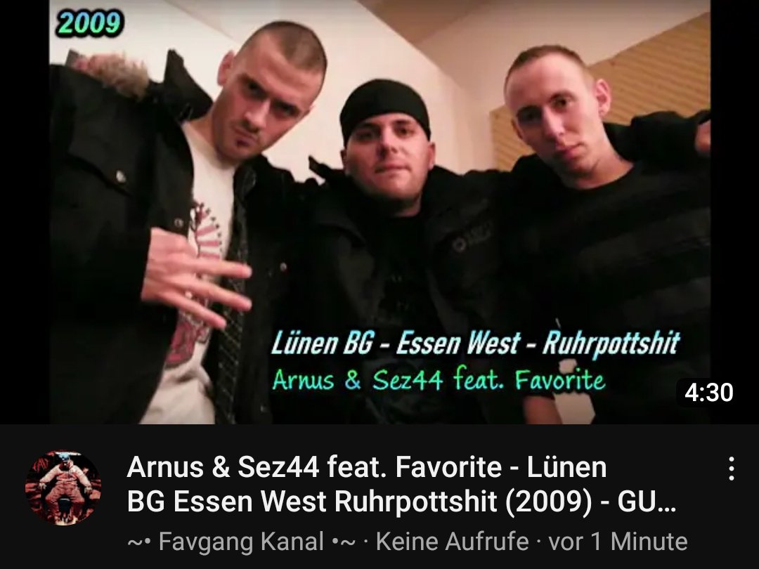 Der Track ist 2009 in Dortmund entstanden und wurde, über den YouTube Kanal von 𝗦𝗲𝘇𝟰𝟰, erst im Jahr 2012 veröffentlicht.
youtu.be/oqMPOTOorJo