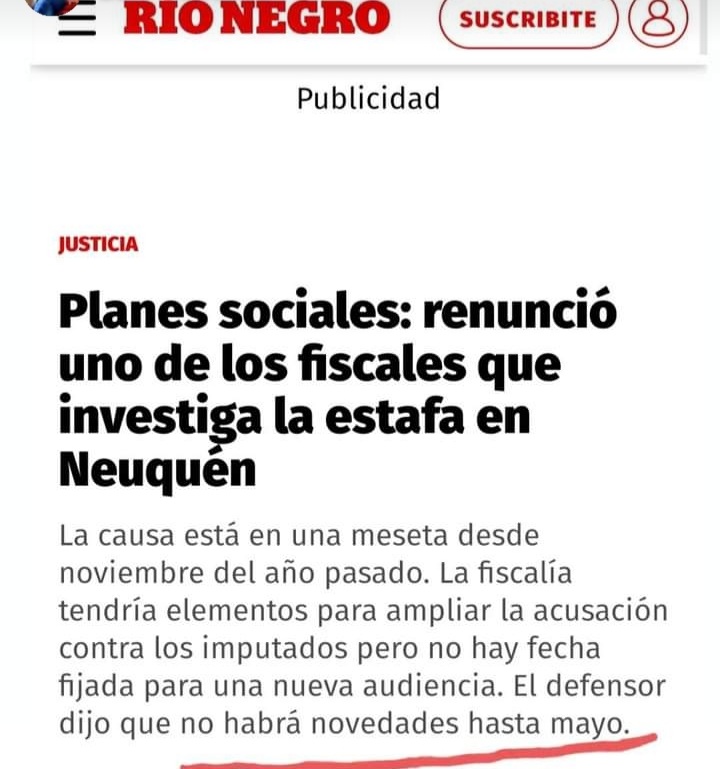 richard_verdugo's tweet photo. 800 mill dicen q se robaron en A. Social , imaginense lo que se podrían haber  robado desde que Jorge Sapag maneja el MPN  y la Provincia  desde 2007 hasta hoy.
Renuncia un Fiscal. y después de las elecciones del 16 de abril  habrá novedades
Raro no?
 #Corruptos https://t.co/ODvrDtTcd6