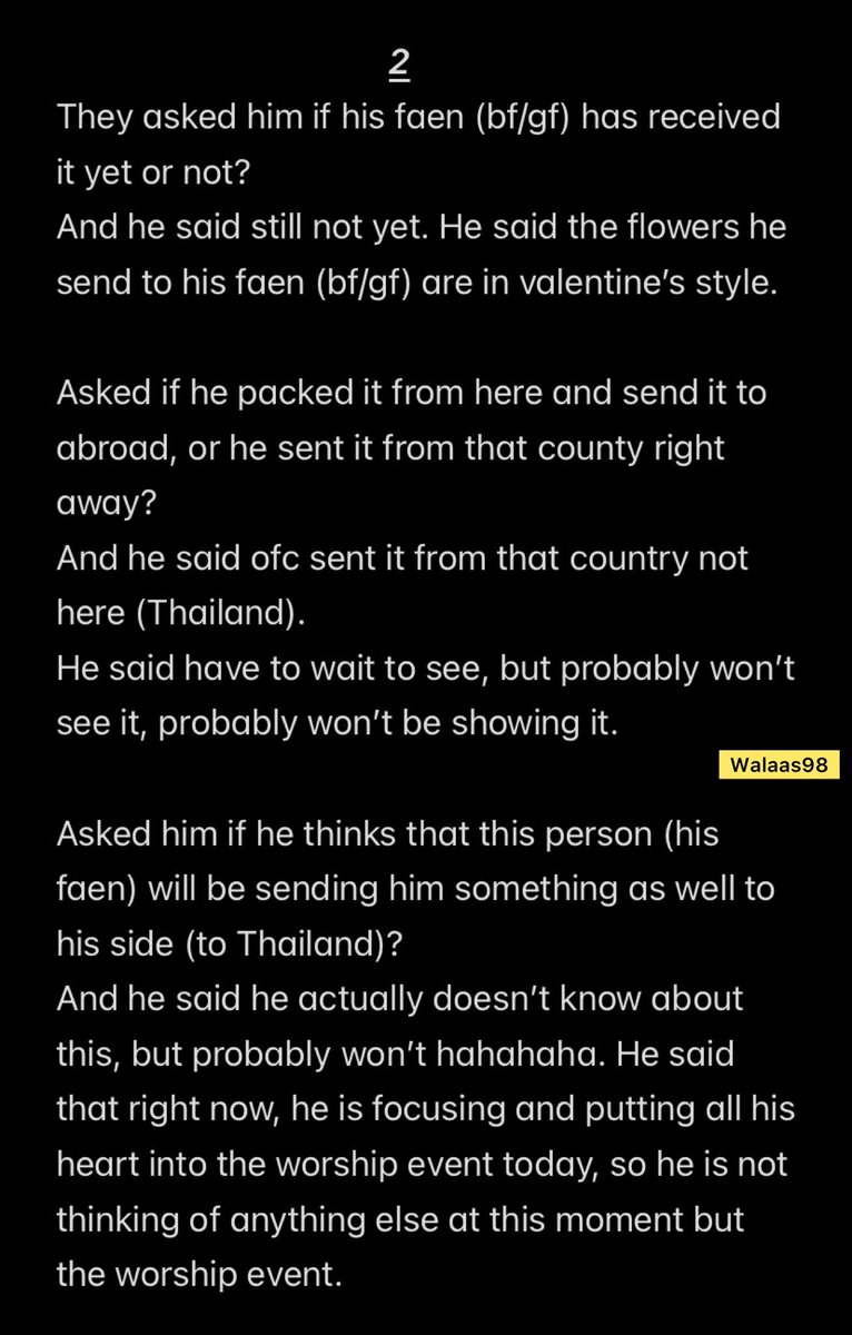 walaas98's tweet photo. Translation of the press conference 14.02.2023

P.S: there are some parts added of the live he did later that day &amp; an interview with a channel too.
@MSuppasit 
#MewSuppasit 
#มิวศุภศิษฏ์ (1/2) https://t.co/bT1Y9Pm5kA