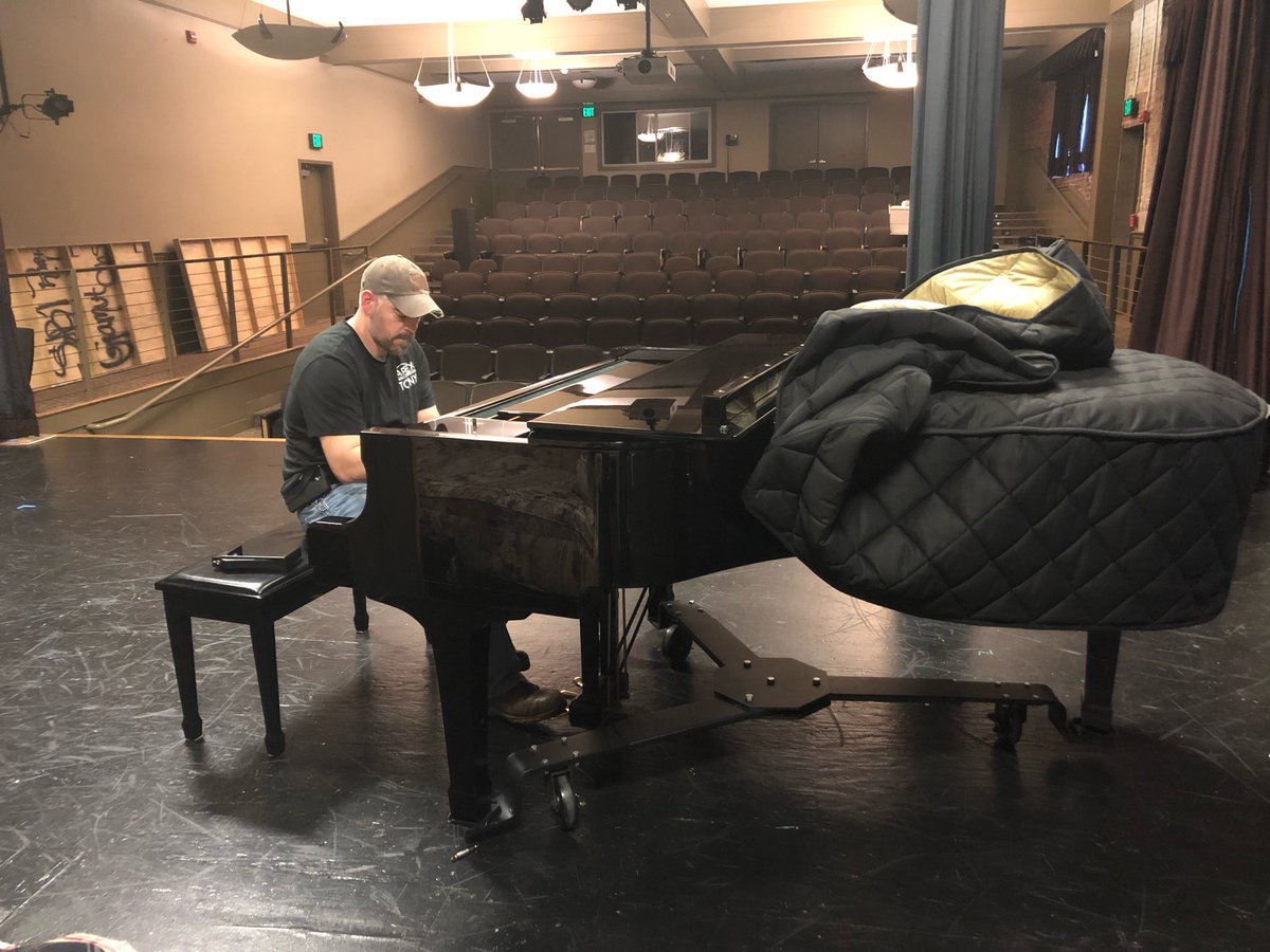 Ta da!! Here's our piano in its new home at Community Hight School!! So thankful that they've opened up their school and hearts to us and to our mission. ♥️