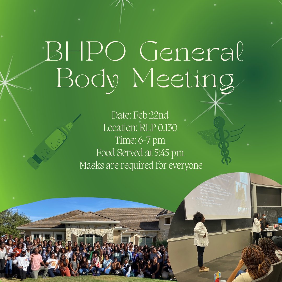 Catch y’all at the next general meeting ! #donthearaboutitbeaboutit